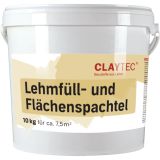 ClayTec Lehm Füll- und Flächenspachtel natur-Braun 10 kg 7,5 l