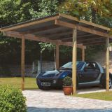 Karibu Einzelcarport ECO Unterstand