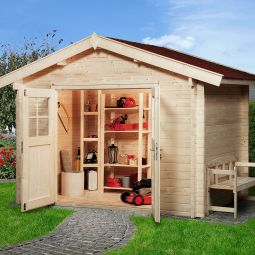 weka Gartenhaus Premium 45 DT 3