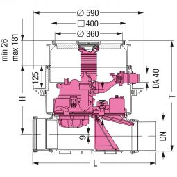 KESSEL Rückstauhebeanlage Ecolift Unterflurinstallation befliesbar 3