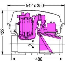 KESSEL Rückstaupumpanlage Pumpfix-F-Komfort Modulset 3