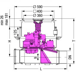 KESSEL Rückstaupumpanlage Pumpfix-F-Komfort Unterflurinstallation befliesbar 4