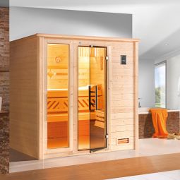 weka Sauna Massivholzsauna BERGEN Premium 3