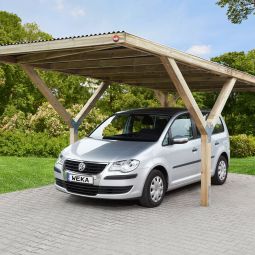 weka Einzelcaport Y-Carport 612 Unterstand 3