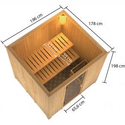 Karibu Woodfeeling Sauna Tromsö 3