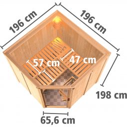 Karibu Sauna Jarin 6