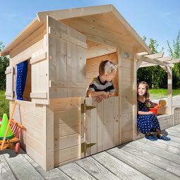 weka Tabaluga Kinderspielhaus Spielplatz mit 3