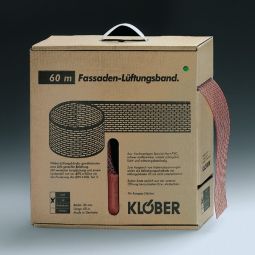 Klöber Lüftungsband PVC rot 4