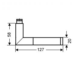 Karcher Türgriff-Garnitur Rio ER34 Edelstahl 4