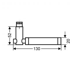 Karcher Türgriff-Garnitur New York ER65 3