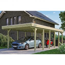 Skan Holz Einzelcarport Friesland Imprägniert 8