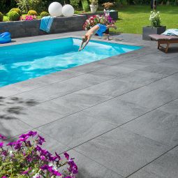 KANN Terrassenplatte Nanos Betonplus grau-anthrazit 3