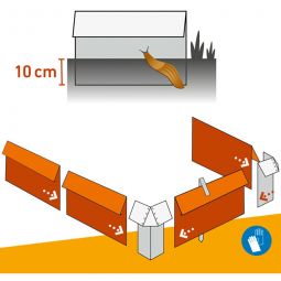 Windhager Schneckenzaun Wand verzinkt 115x25 5