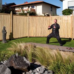 TraumGarten Sichtschutzzaun BAMBU Rechteck Bambus 4