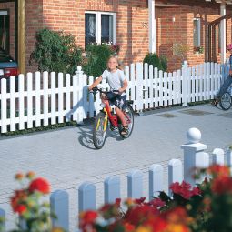 TraumGarten Gartenzaun LONGLIFE CARA Kunststoffzaun 3