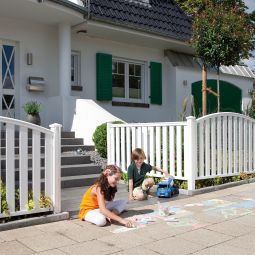 TraumGarten Gartenzaun LONGLIFE CLEO Kunststoffzaun 4