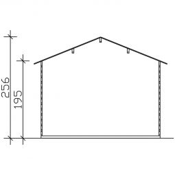 Skan Holz Gerätehaus Faro Geräteschuppen 6