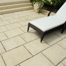 WESERWABEN Terrassenplatte Opus Champagne 5