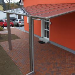 XIMAX Aluminium Carport Linea Weiß 7