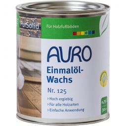 AURO Einmalöl-Wachs Nr.125 Holzschutzmittel 0,75 Liter