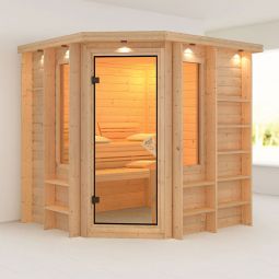 Karibu Sauna Cortona verschiedene Ausführungen