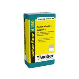 weber Bodenausgleichsmasse weber.floor 4150 Boden-Nivellierausgleich 25 kg, für den Innenbereich