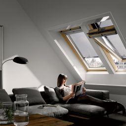 VELUX INTEGRA Dachfenster GGL 3062D21 Elektrofenster Holz klar lack THERMO Schallschutz 2-fach Verglasung, Regensensor