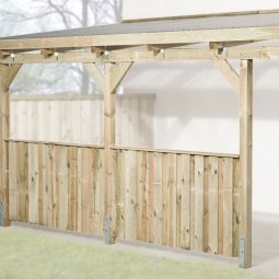 weka Brüstung für Terrassenüberdachung 671 Höhe 90cm, kesseldruckimprägniert