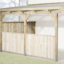 weka Seitenwand für Terrassenüberdachung 671 Höhe 155cm, kesseldruckimprägniert