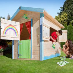 weka Tabaluga Drachenhöhle Kinderspielhaus 122x122 cm, verschiedene Farben