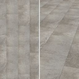 KWG Vinyl Antigua Stone Dolomit grey gefast Vinylboden 612x440 mm