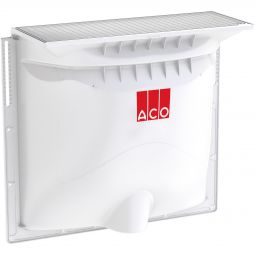 ACO Therm® Lichtschacht Komplettset 400 mm Tiefe Masche 30/10 begehbar Lichtschachtkörper, Rost & Montageset