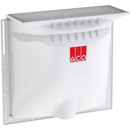 ACO Therm® Lichtschacht Komplettset 400 mm Tiefe Masche 30/30 begehbar Lichtschachtkörper, Rost & Montageset