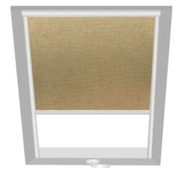 Wellker Verdunkelungsrollo Beige 1602 für Dachfenster von Roto und Wellker