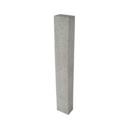 Lithonplus Palisade Pasand Cubo achatgrau Leistenstein LxB 18x12cm, feingestrahlte Oberfläche, definierte Kanten