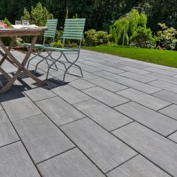 KANN Terrassenplatte Stratos moonlightschwarz 60x30x5 cm