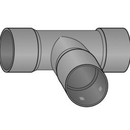 Drainagerohr T-Stück Drainage für FF-Drän