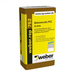 weber Kellerabdichtung weber.rep 752 Betonersatz PCC 4 mm 25 kg Sack