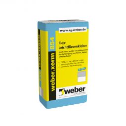 weber Fliesenkleber weber.xerm 854 Flex Leichtfliesenkleber verschiedene Gebindegrößen