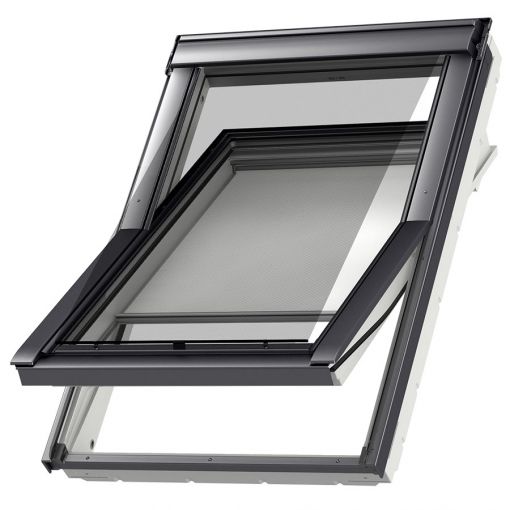 VELUX Hitzeschutzmarkise aussen Uni Schwarz 2