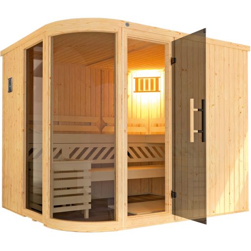 weka Sauna Designsauna SARA mit 2