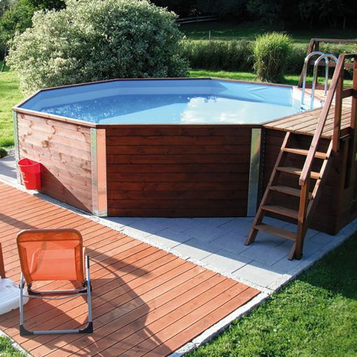 weka Massivholzpool 593 B2 Swimmingpool 2