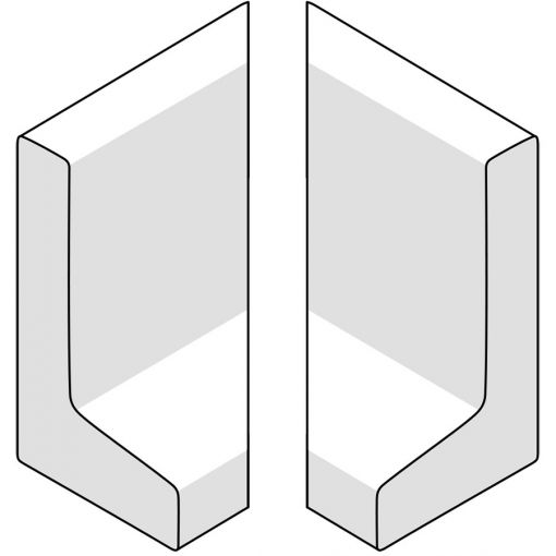 EHL Stützwinkel Außenecke zweiteilig 50cm 2