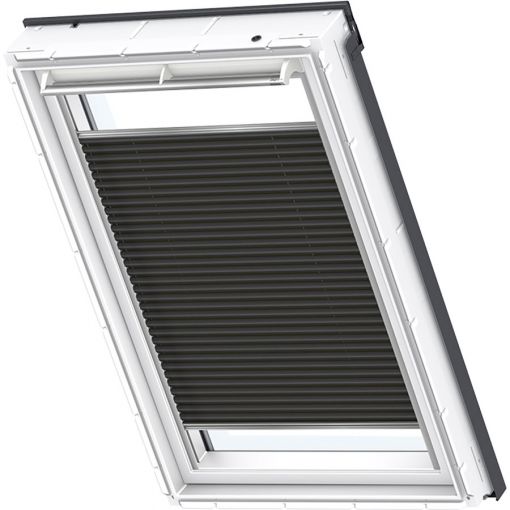 VELUX Wabenplissee Uni schwarz 1047 2