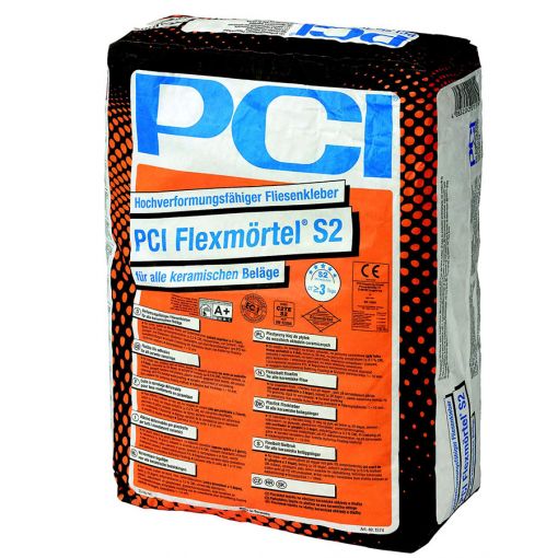 PCI Flexmörtel S2 Hochverformungsfähiger Fliesenkleber 2