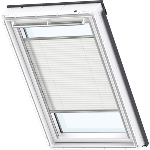 VELUX Plissee Uni Weiß 1016 2