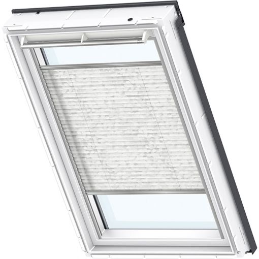 VELUX Plissee Dekor Klassik Weiß 2