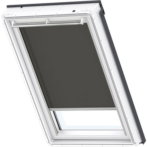 VELUX Sichtschutzrollo Uni Schwarz 4069 2