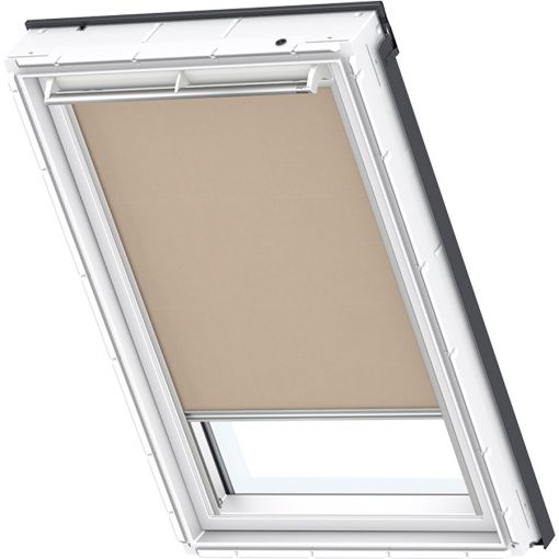 VELUX Sichtschutzrollo Uni Sand 4155 2