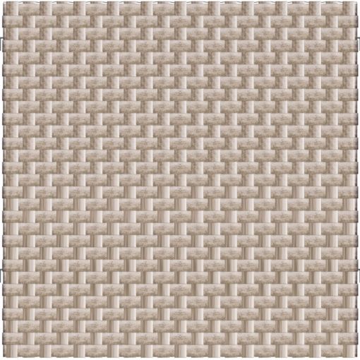 TraumGarten Sichtschutzzaun WEAVE Gray 88x88cm 2